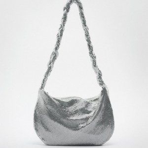 ZARA SPARKLY SHOULDER BAG